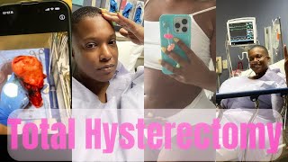 Total Hysterectomy  Surgery Day  Recovery  Post Op Day 14  Laparoscopic Robotic Hysterectomy [upl. by Nairot]