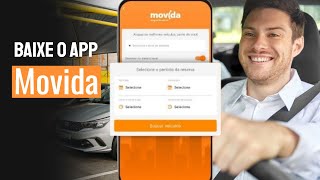 Movida Aluguel de Carro  Como Baixar e Usar o App Movida no Celular [upl. by Lairret615]