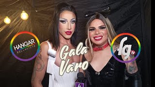 GALA VARO EN HANGAR BELLAVISTA CHILE  CANAL FARANDULA GAY [upl. by Lasley]