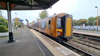 West Midlands Railway Class 172 Turbostars Departing Stourbridge Junction Station [upl. by Wilhelmine]