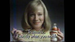 1985 Triaminic Cold Syrup quotExactly what you neededquot TV Commercials [upl. by Ace]