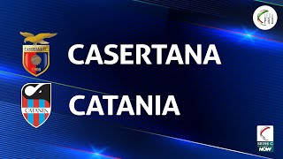 Casertana  Catania 04  Gli Highlights [upl. by Lletnahc]