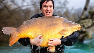 I Caught My Biggest EVER Carp Fishing [upl. by Adelheid]