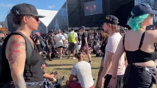 Hellfest 2024  Walkthrough [upl. by Edualcnaej]