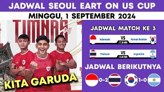 Jadwal Seoul Earth On Us Cup 2024  Indonesia Vs Korea Selatan  Turnamen Seoul Earth On Us Cup [upl. by Einhoj]