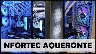 Review Nfortec Aqueronte  Gabinete Gaming Gama Premium [upl. by Uria761]