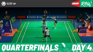 Madrid Spain Masters 2023  Day 4  Court 1  Quarterfinals [upl. by Baudin]