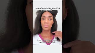 🤔 How Often Should You Trim Your Hair FOR HEALTHY GROWTH healthyhair hairtips [upl. by Bradleigh]