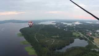 Sotkamo Midnight Balloon Flight [upl. by Osner278]