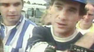 Senna explains Prosts contract with Williams for 1993 [upl. by Aribold]