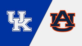 Kentucky vs Auburn College Basketball Live [upl. by Langan145]