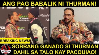 BREAKING Thurman amp Barrios NAGKA HARAP NA Thurman Sobrang INSPIRADO dahil kay Pacquiao [upl. by Ranson]