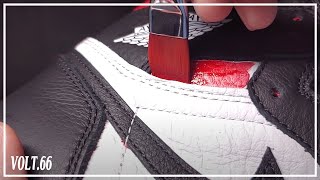 ASMR Jordan 1 Bloodline to Not For Resale Custom [upl. by Euginomod]