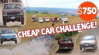 750 Cheap Car Challenge Offroad Adventure  Road Trip [upl. by Radford]