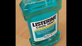 LISTERIN COOL MINT Ağız Temizleme Suyu [upl. by Sakmar]