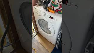 Hoover VisionTech VTS715D21X washing machine  Unbalanced sudslock spin [upl. by Yblocaj915]