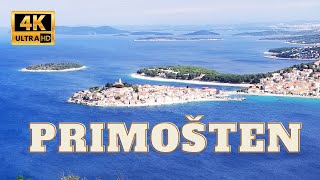 🇭🇷 Primošten Croatia  4K  Virtual Walking Tour  Primosten [upl. by Cerallua]