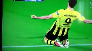 BvB  Malaga Sergiusz Ryszel 11 gol lewego [upl. by Wildermuth]