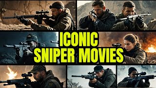 Top 10 MustWatch Sniper Movies [upl. by Joyan639]