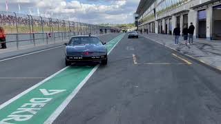 NASCAR EURO WHELEN Oschersleben 2023  Drive one Pace Lap with KITT from Knight Rider [upl. by Aerda]