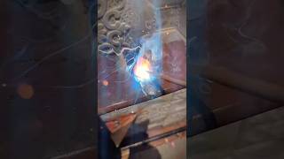 Root Stick Welding 🧨 in Solid Metal welding shorts ytshorts youtubeshorts trending shortsfeed [upl. by Ronalda545]