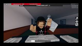 Im Playing Flee The Facility And I Had to Hack this Computer And The Beast Was Coming After me [upl. by Nnalyrehs]