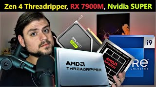 AMD Zen 4 Threadripper RX 7900M Nvidia SUPER Intel 14th Gen Raptor Refresh  September Loose Ends [upl. by Herculie]