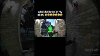 KID caught on Doorbell CAMERA 🤣🤣🤣 [upl. by Philipa]