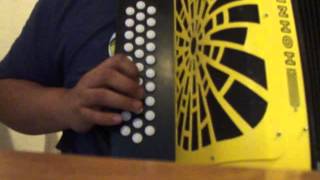 La Cumbia Coqueta  Acordeon Tutorial [upl. by Scarface]