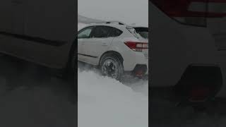 SUBARU XV CROSSTREK SNOW OFFROAD [upl. by Sgninnej]