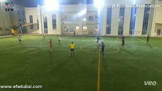 Creek FC V Spurs 7s part1  Tuesdays League Three  EFA Dubai  Play Football in Dubai [upl. by Nnaillek]