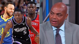 Inside the NBA reacts to Warriors amp Blazers amp Pelicans vs Kings Highlights [upl. by Gar]