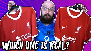 Fake vs Real Football Shirt Comparison [upl. by Atcliffe26]