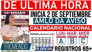 📢DEPÓSITO BANCARIO 🎁HACE 1 MINUTO 📆 Adultos Mayores 🔔CLAUDIA DA AVISO ✅ segundo piso 4T [upl. by Angadreme]