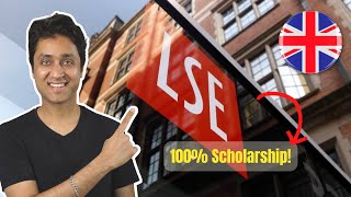 LSE LONDON WITH 100 SCHOLARSHIPS  COMPLETE GUIDE ON HOW TO GET INTO LONDON SCHOOL OF ECONOMICS UK [upl. by Nnaeilsel]