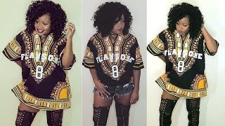 Diy Dashiki Jersey start to finish [upl. by Tereve]