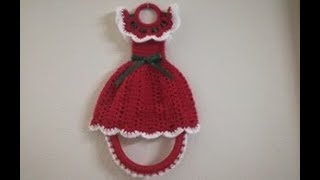 Vestido Porta Toalla a Crochet  Parte 1 [upl. by Akinas]