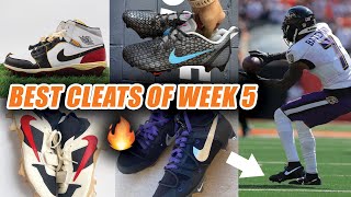 Best Cleats from Week 5 of the NFL Season [upl. by Anotyad880]