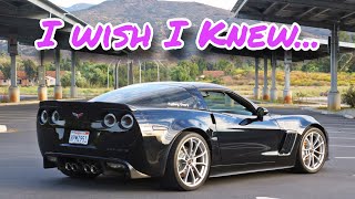 First Time Corvette Owners Must Watch This Video  C6 [upl. by Winograd]