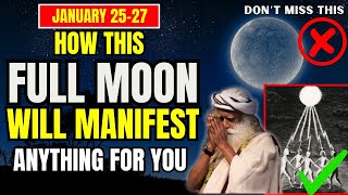 ✅Full Moon January 25th  This Full Moon Will Bring Miracles😍  Leo Full Moon 2024 [upl. by Menard]