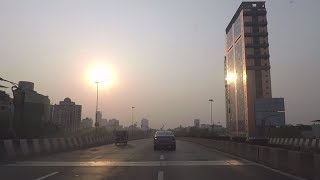 Driving in Navi Mumbai Panvel to Vashi  Maharashtra India [upl. by Zirkle]