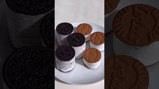 푸바오보다 뚠뚠한 오레오맛 오레오 Oreo Ice Cream Cookie Sandwich [upl. by Rebak]