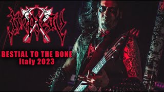 IMPIETY  Bestial to the Bone Live Italy 2023 [upl. by Eilyr]