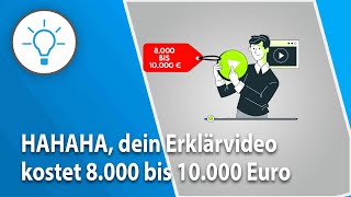 Hol dir ein professionelles Erklärvideo ab 1500 Euro [upl. by Ahseinod731]