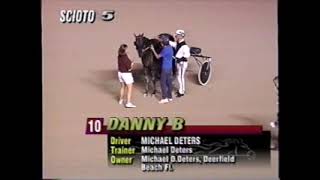 2001 Scioto Downs DANNY B Mike Deters [upl. by Veronica]