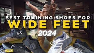 7 BEST TRAINING SHOES FOR WIDE FEET 2024 Update [upl. by Iphigenia]