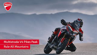 Multistrada V4 Pikes Peak  Rule All Mountains [upl. by Pyszka]