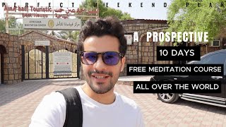 Vipassana Retreat बिल्कुल मुफ्त  vipassana meditation for 10 days Totally Free [upl. by Ecienaj]