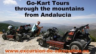 ExcursiondeAdrenalina Karting Tour Marbella Ronda Spain [upl. by Latsryc]