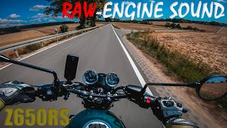 Kawasaki Z650RS  RAWEngine Sound [upl. by Nivrehs]